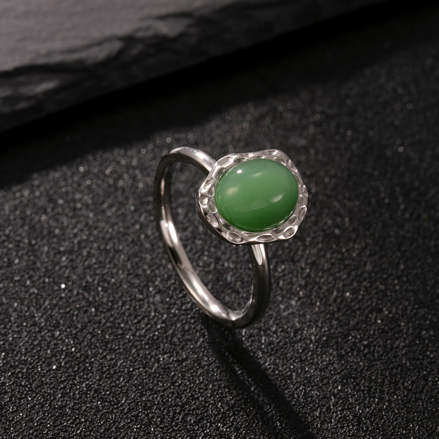 Steel color (green natural stone)