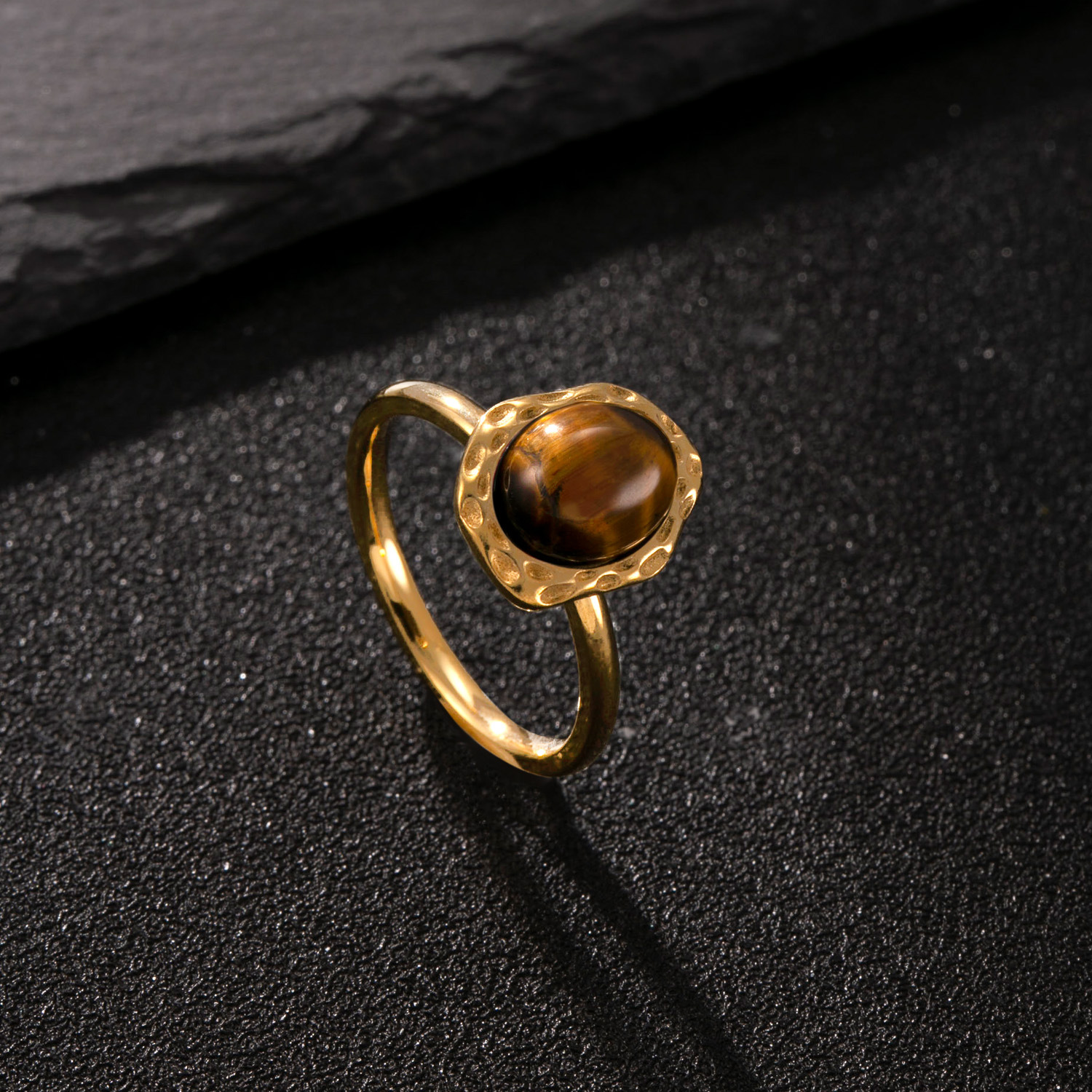 Gold (brown tiger eye stone)