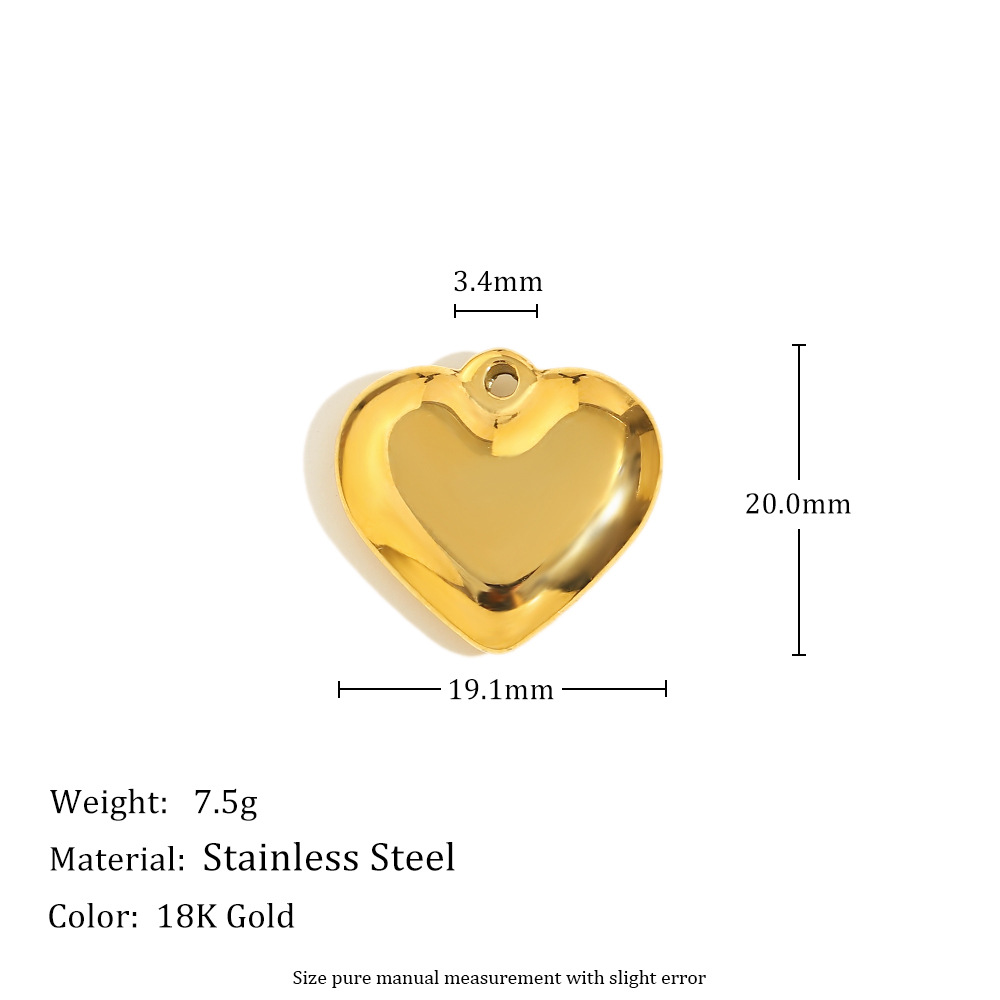 Love pendant-gold-large