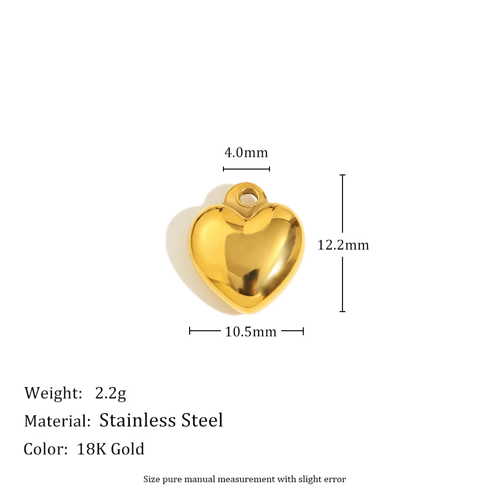 Love pendant-gold-small