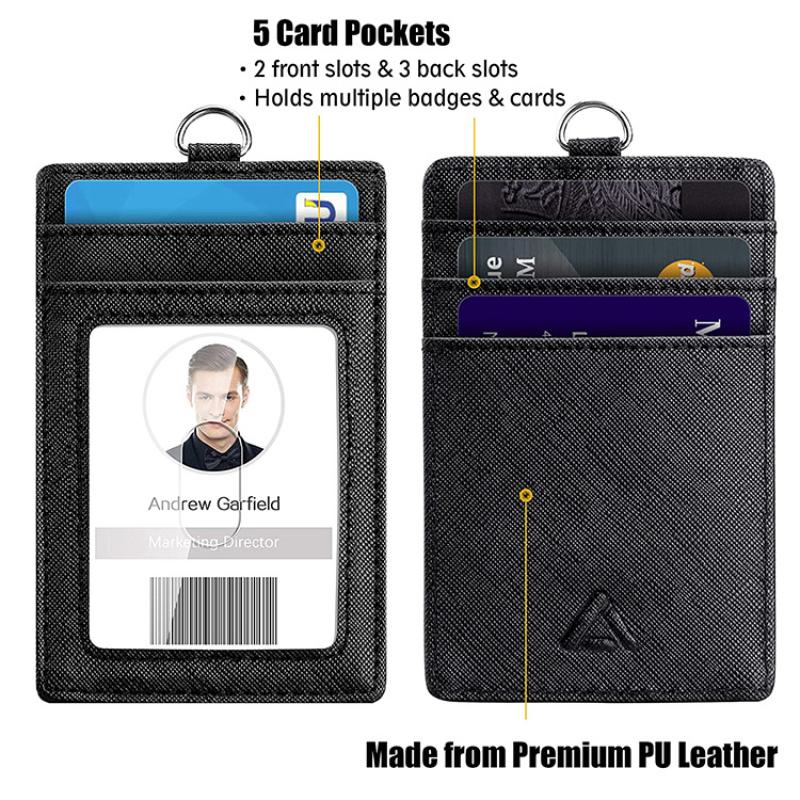Leather card holder