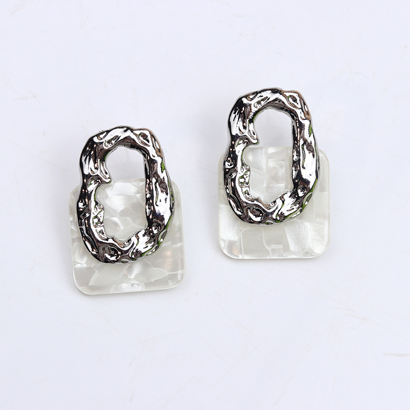 Silver color stitching