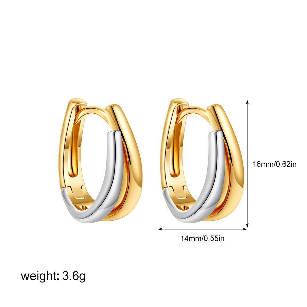 Gold and silver mixed color