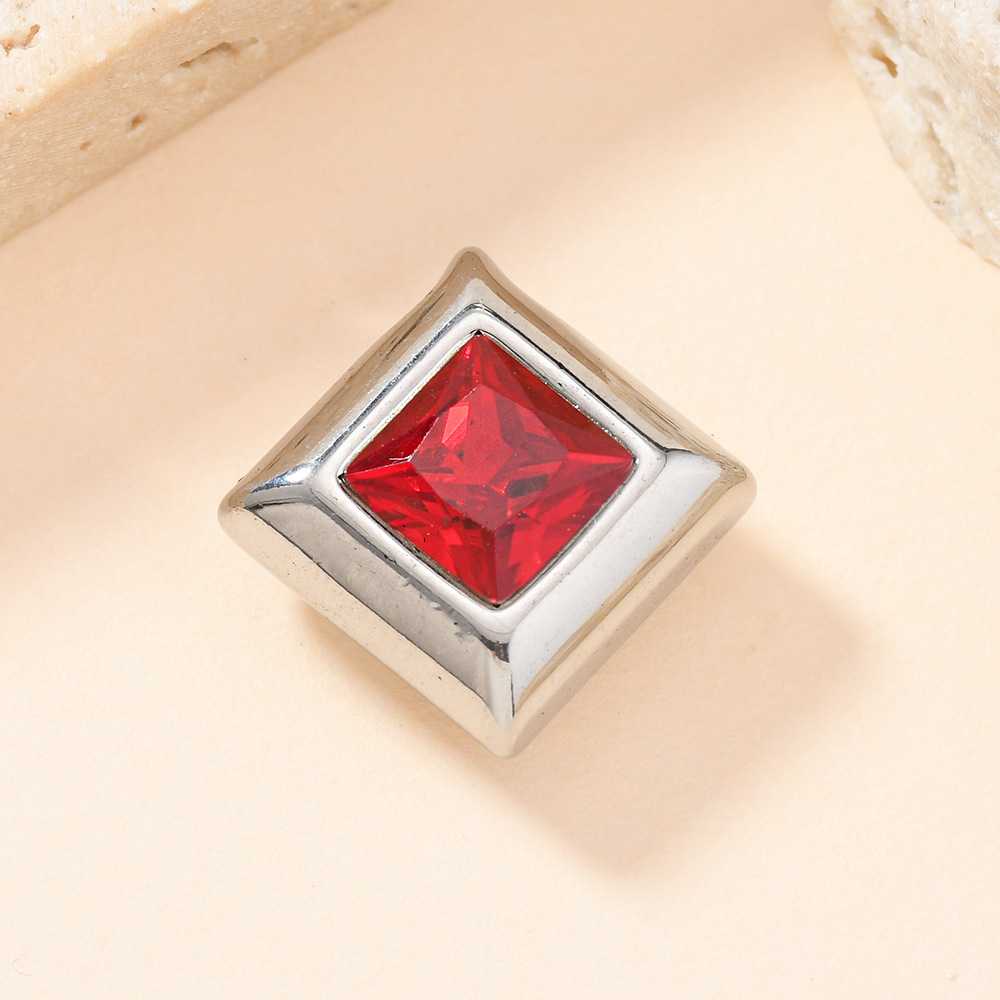 Steel color  - Red