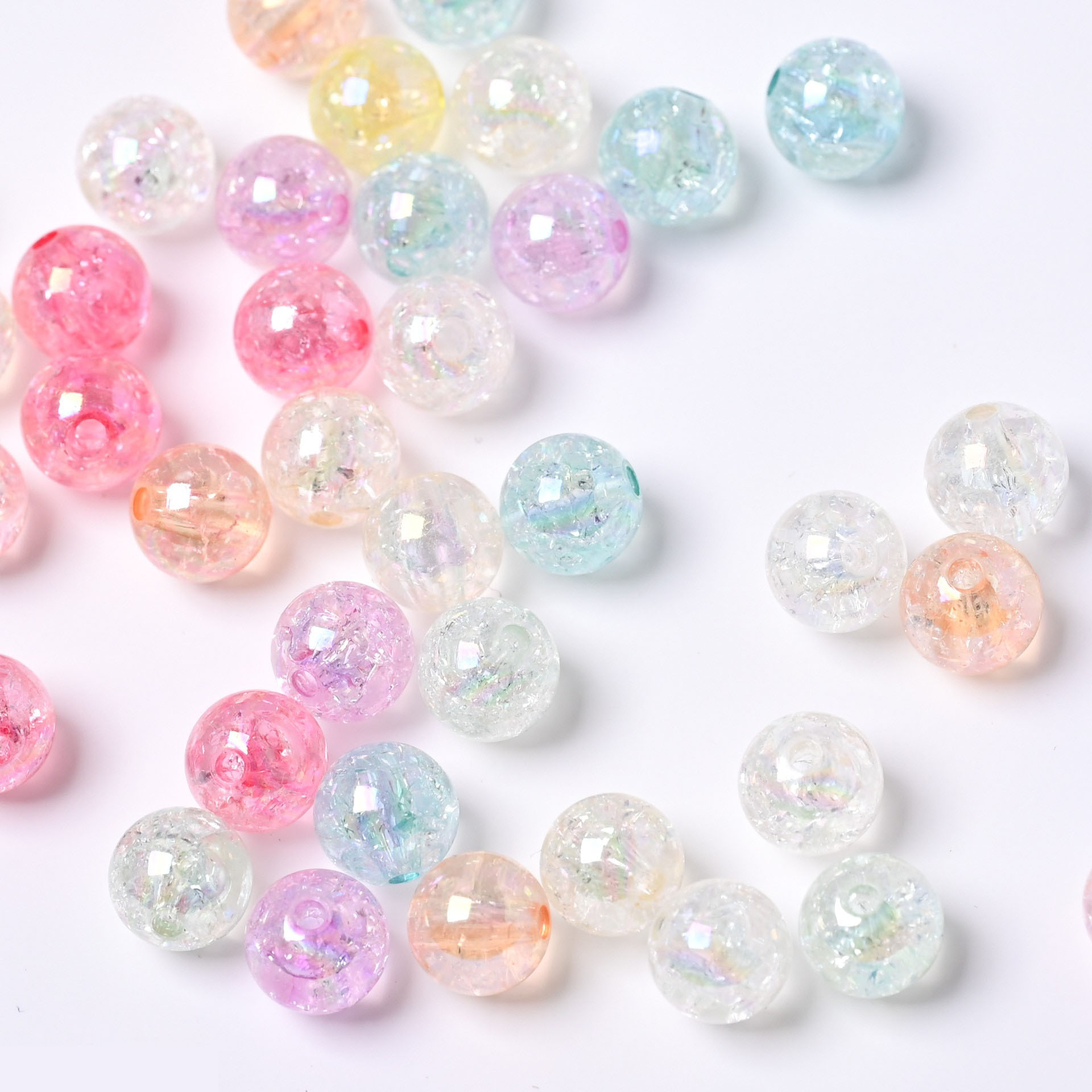 Burst beads color mixing random