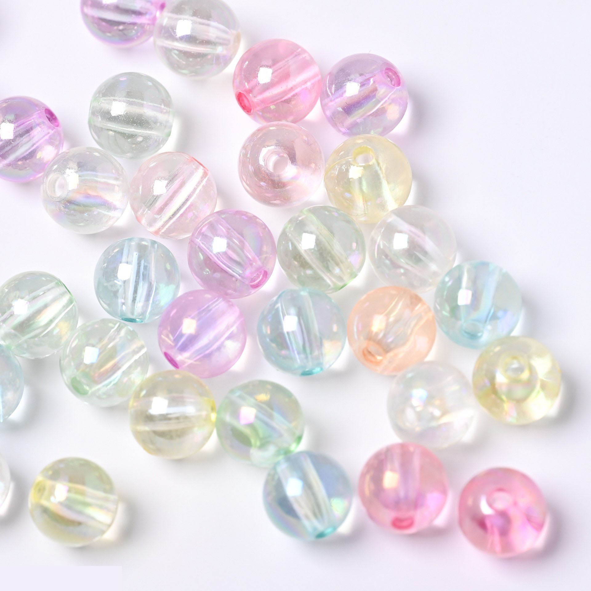Transparent bead color mixing random irregular update color system