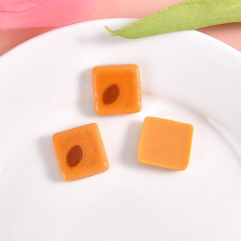 Striped yellow biscuits