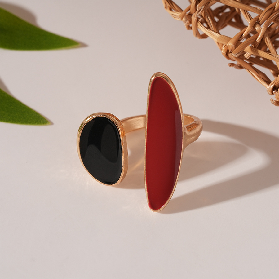 Red Drop Oil Opening Ring