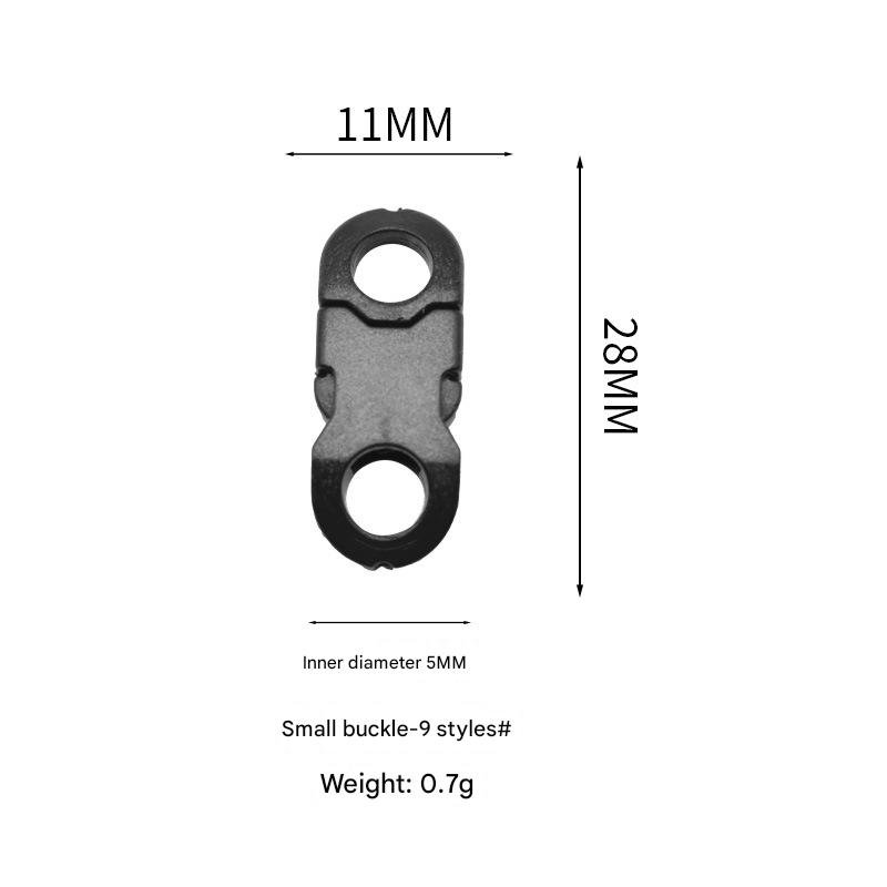 Small buckle-9#Round hole buckle