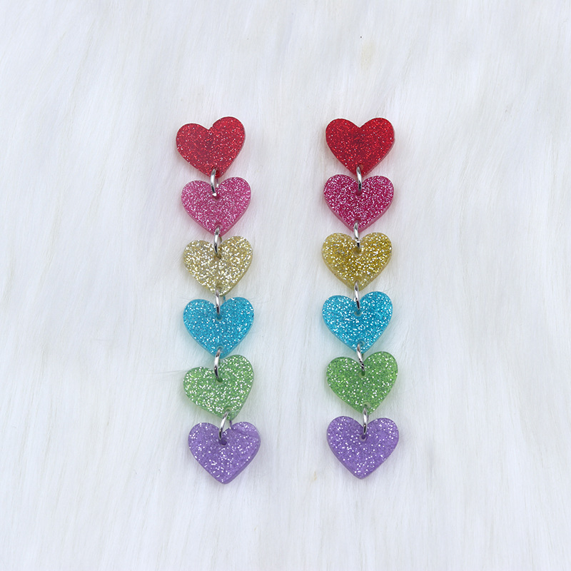Bright rainbow long