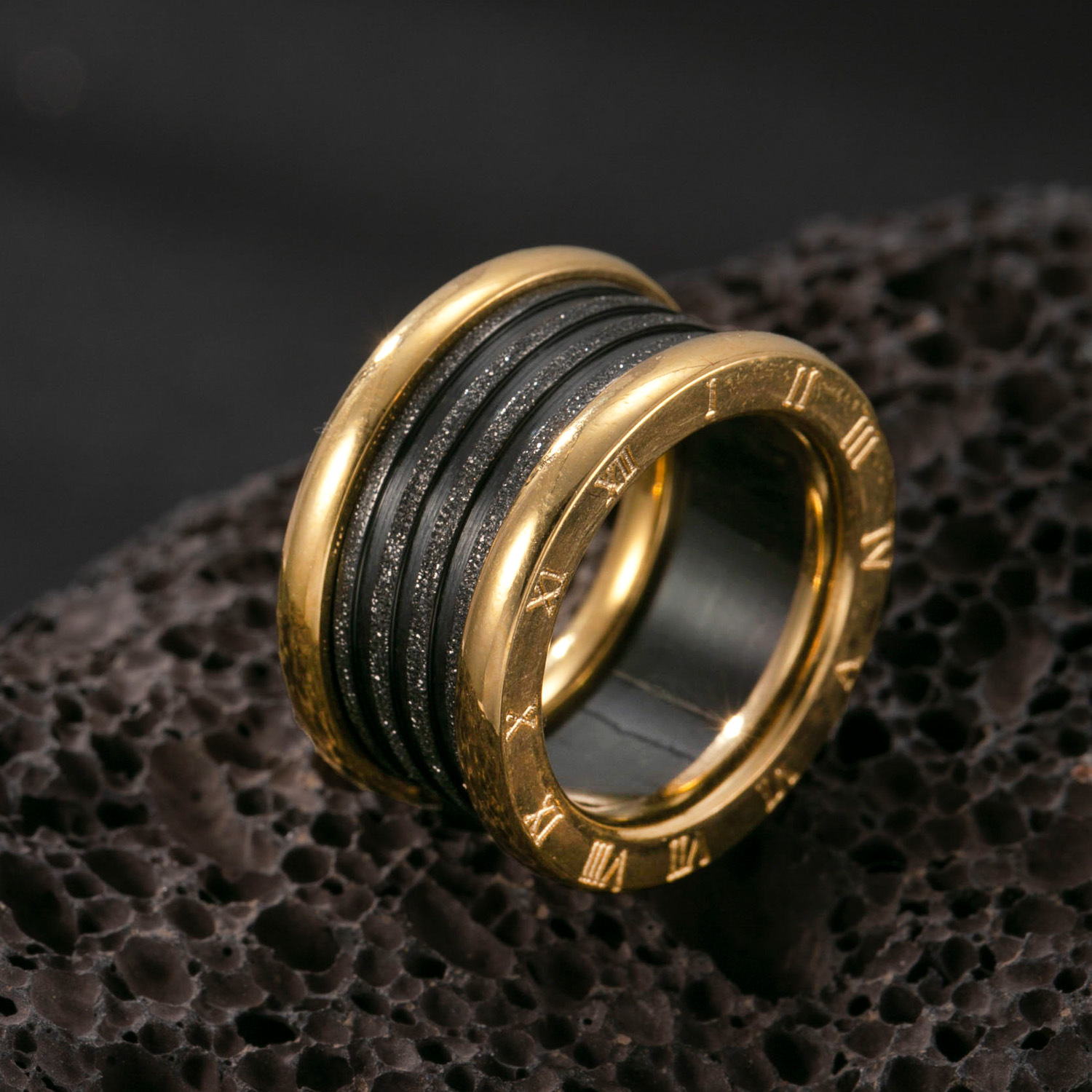 Gold-black