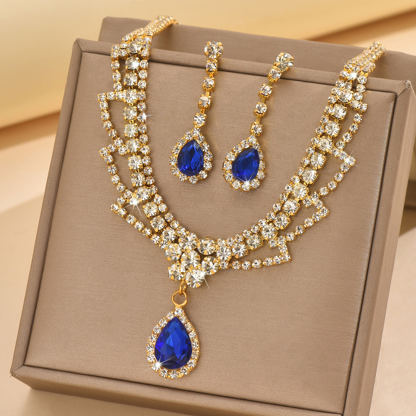 gold treasure blue suit