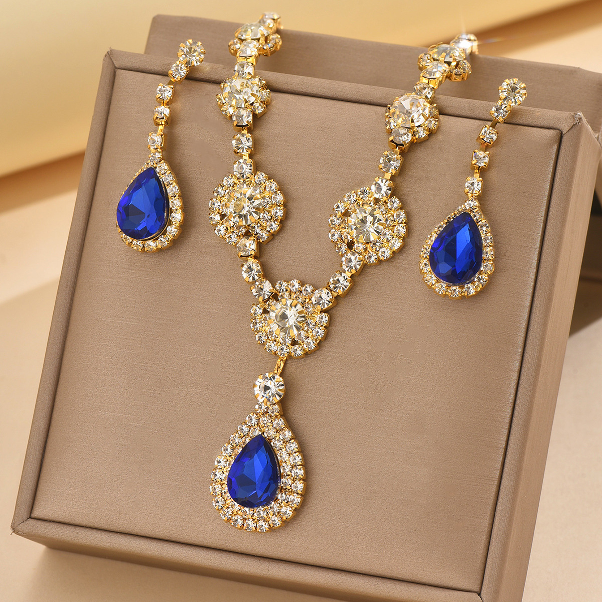 gold treasure blue suit