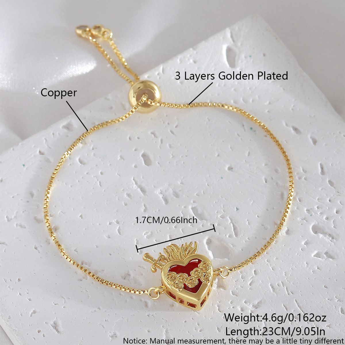 Golden red