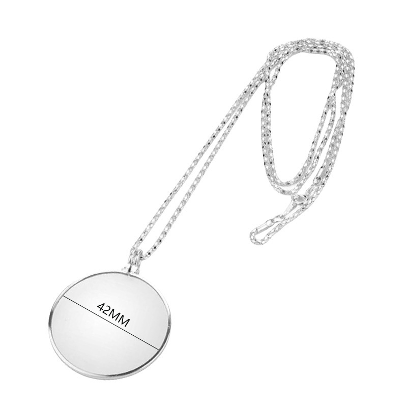 Silver necklace 12092