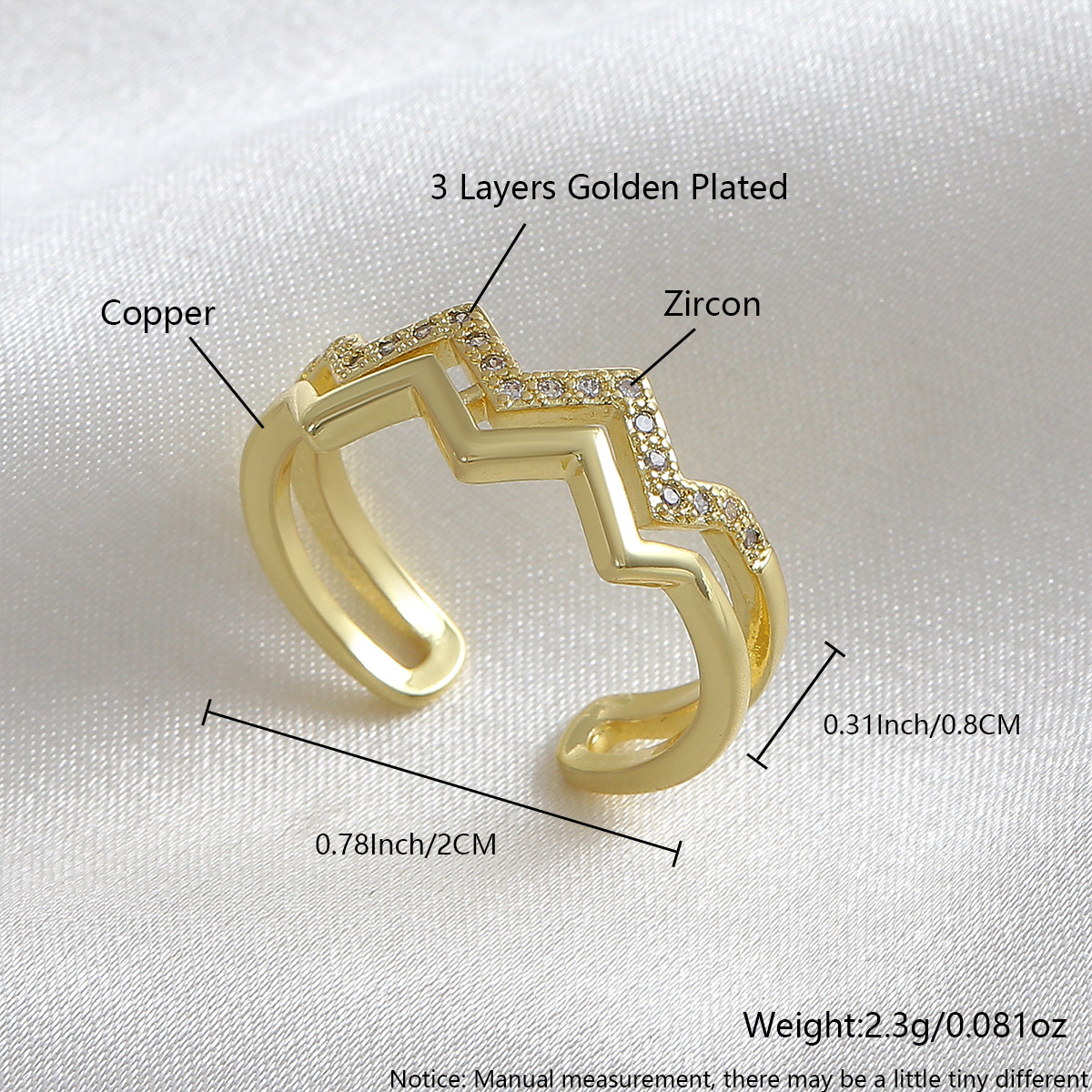 Double layer folding line rc07-8