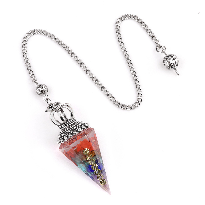 Colorful crown pendulum