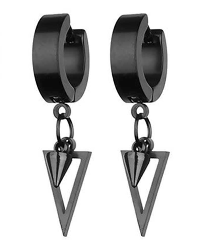 Black 4*9 earrings