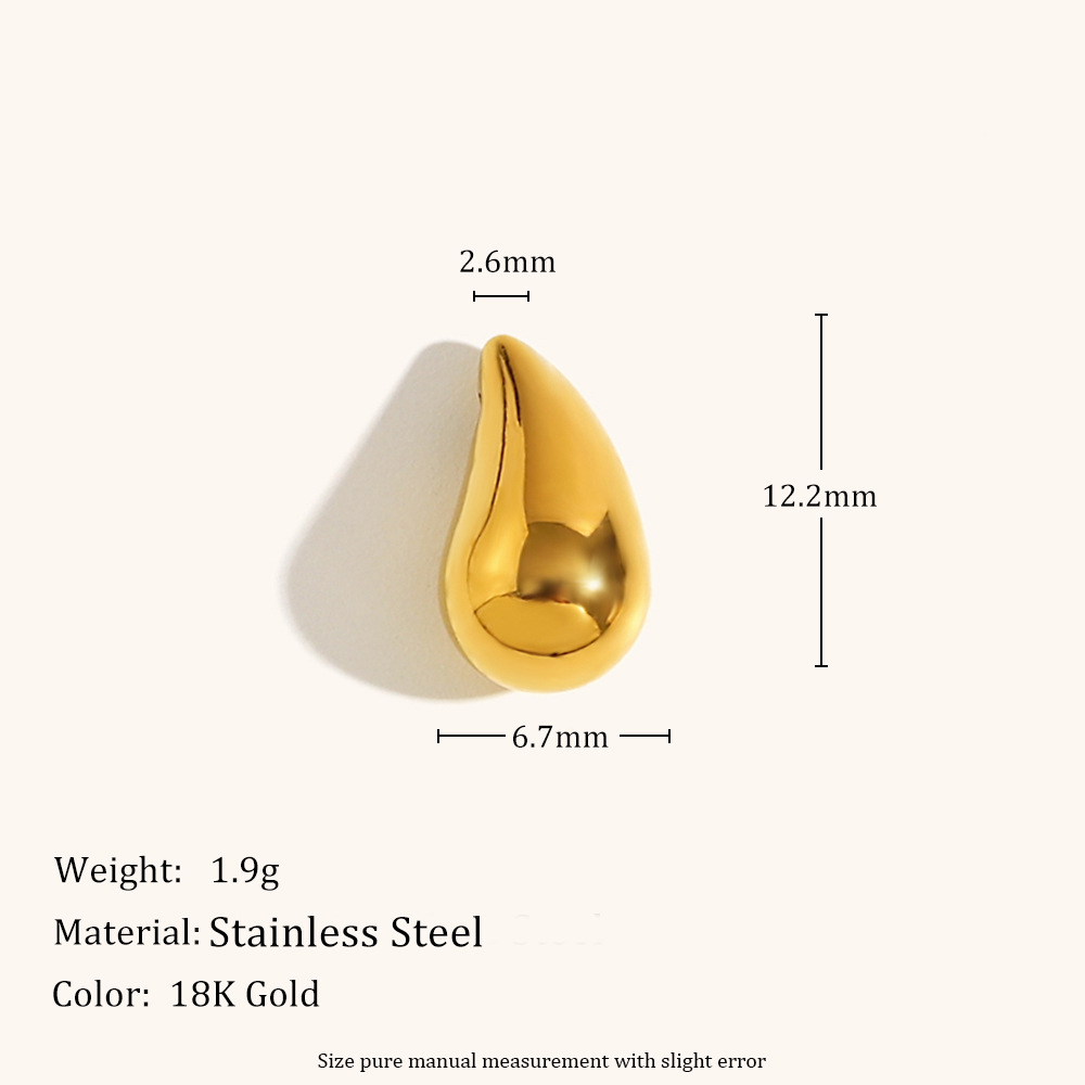 Water drop pendant-gold