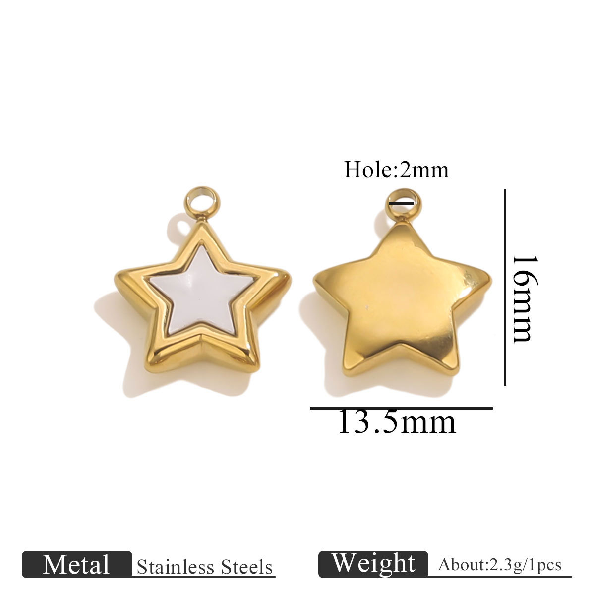 Golden-pentagram