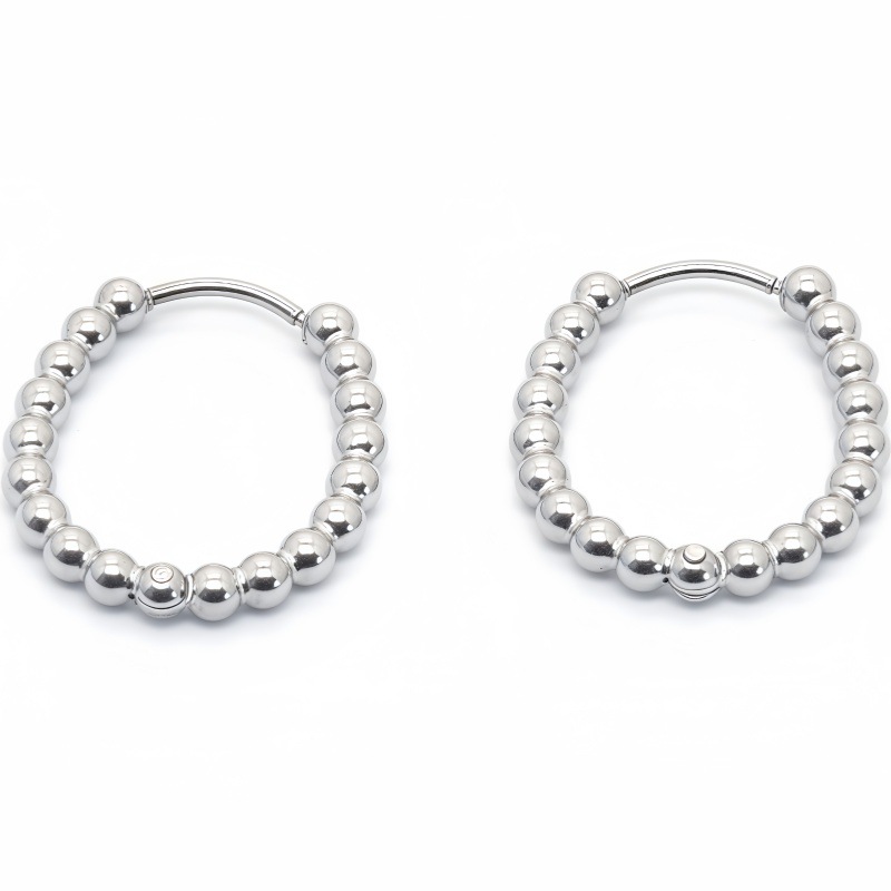 Steel color oval