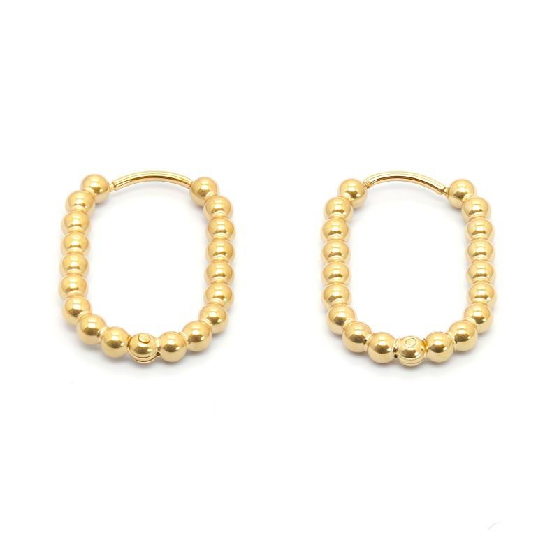 Gold u-shaped