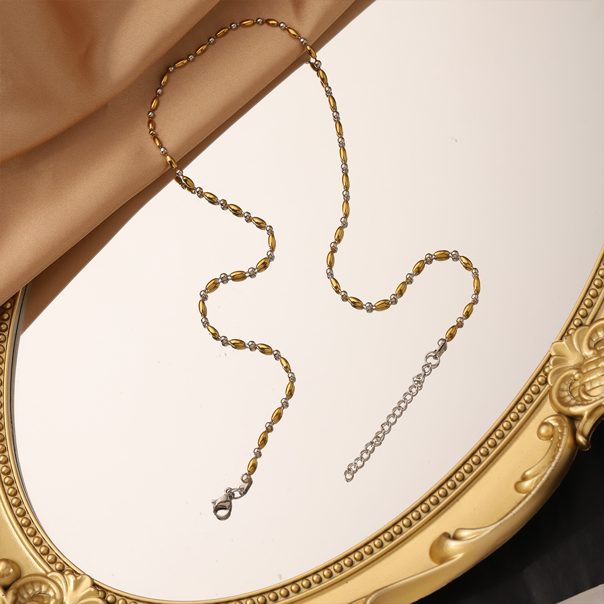 1:1 ball chain-gold [2.5mm wide]