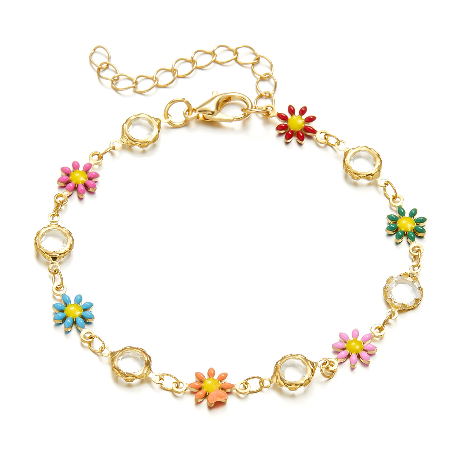 # 2 colorful daisies