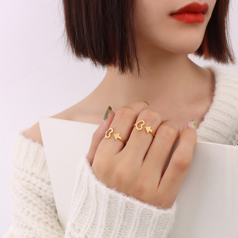 A281 gold ring (opening adjustable)