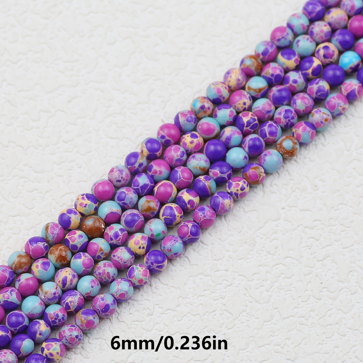 6mm/60-62pcs