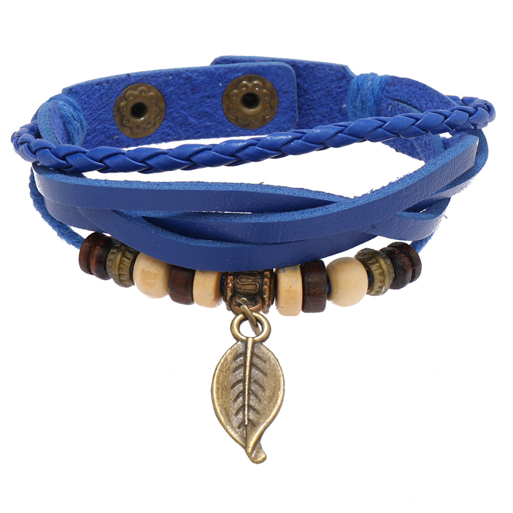 Leaf pendant-Blue