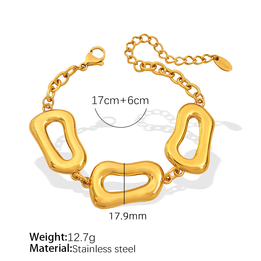 Sl136g gold bracelet