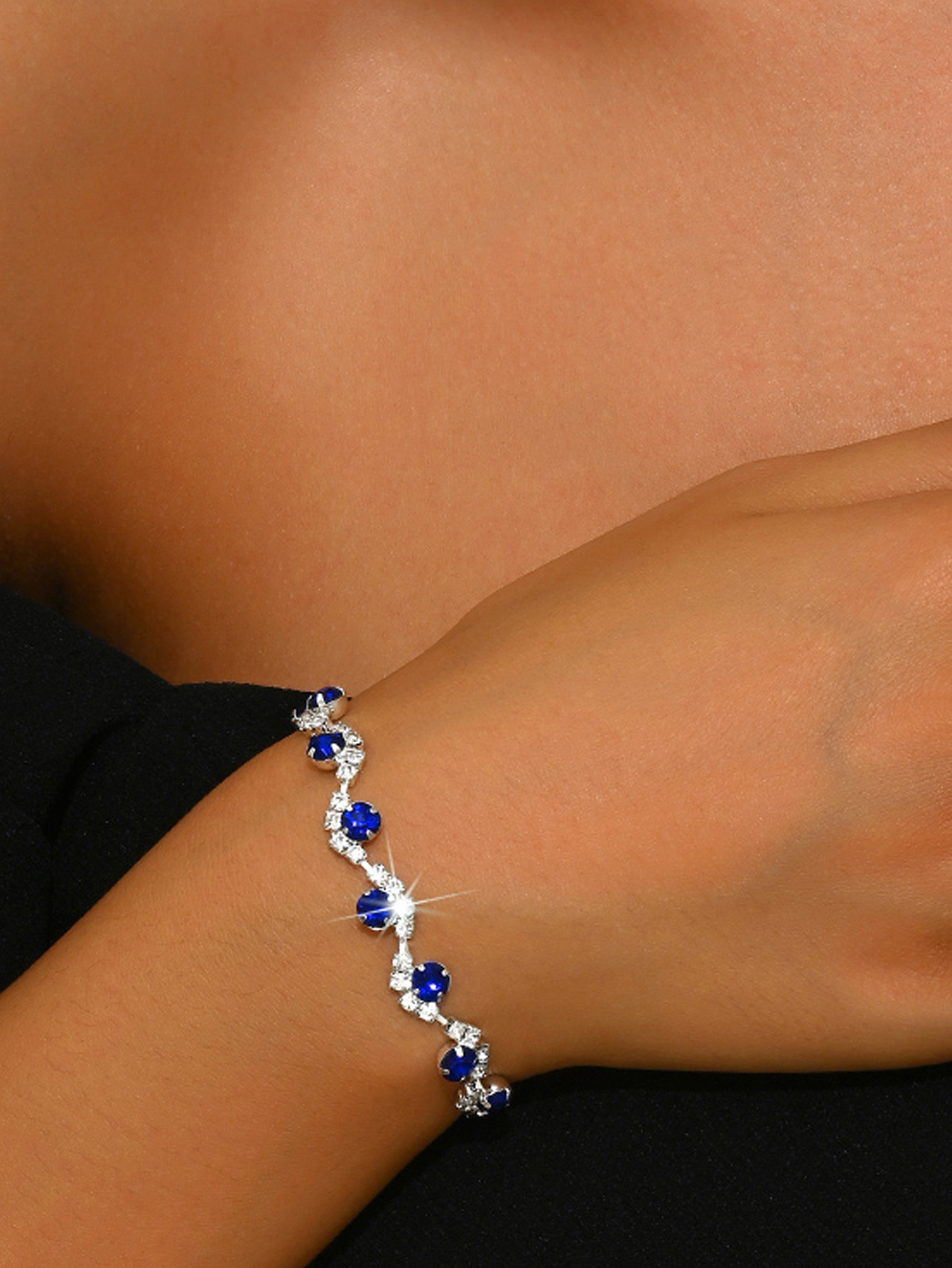 747 bracelet sapphire blue