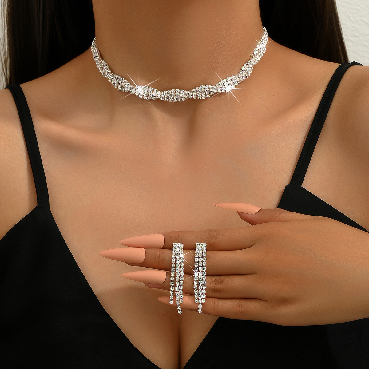 C/necklace and earring