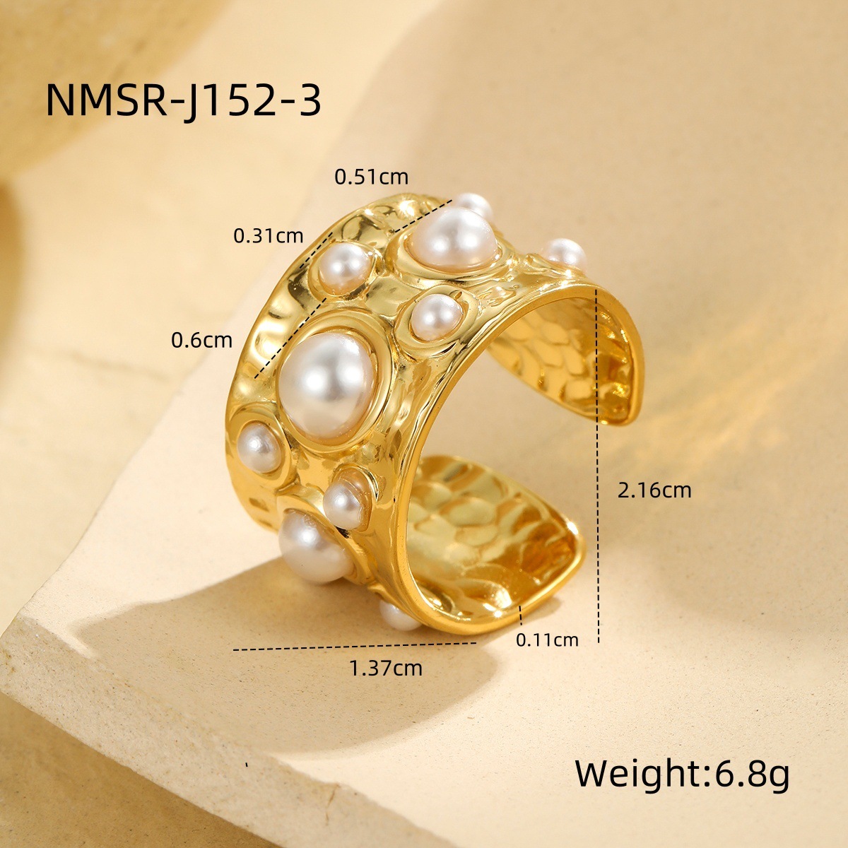 Nmsr-j152-3 white ring