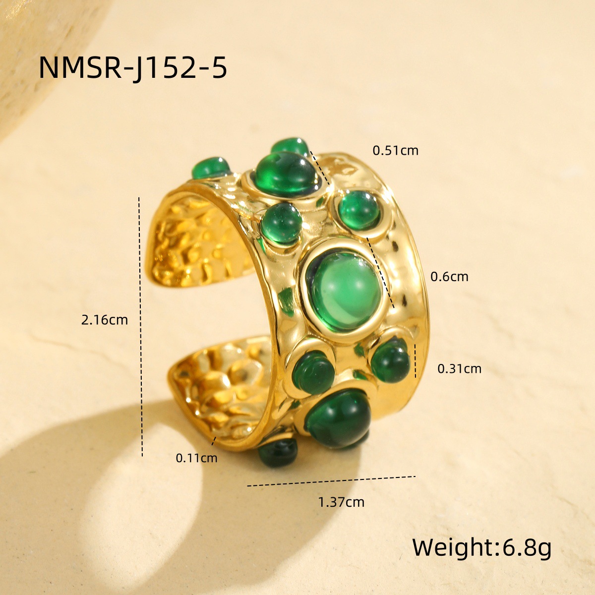 Nmsr-j152-5 green ring