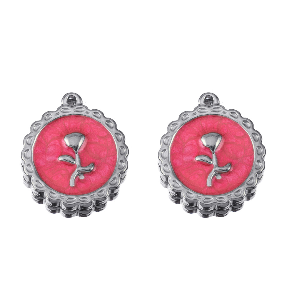 Rose red-steel color