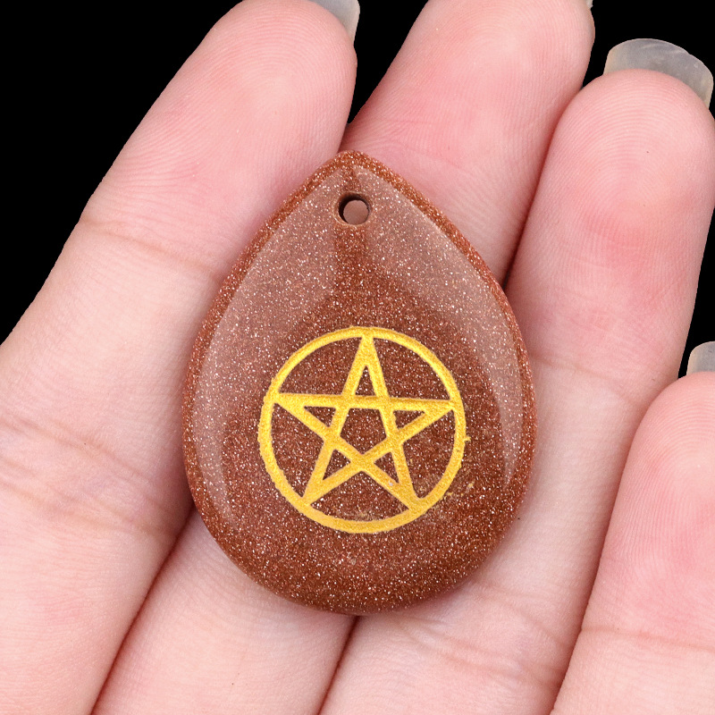 Gold sand stone (synthetic)