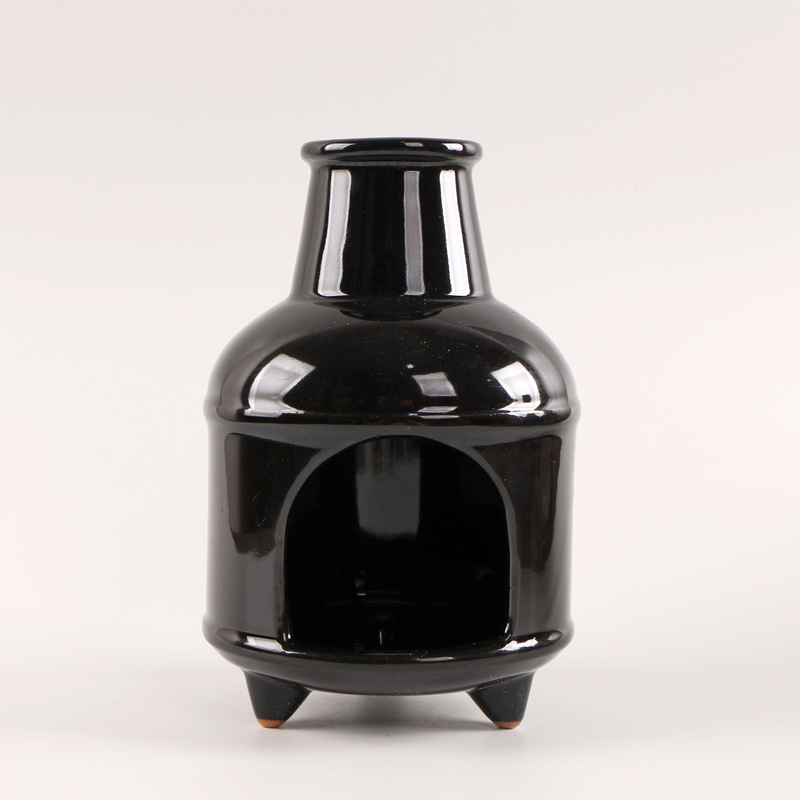 Three-legged chimney black