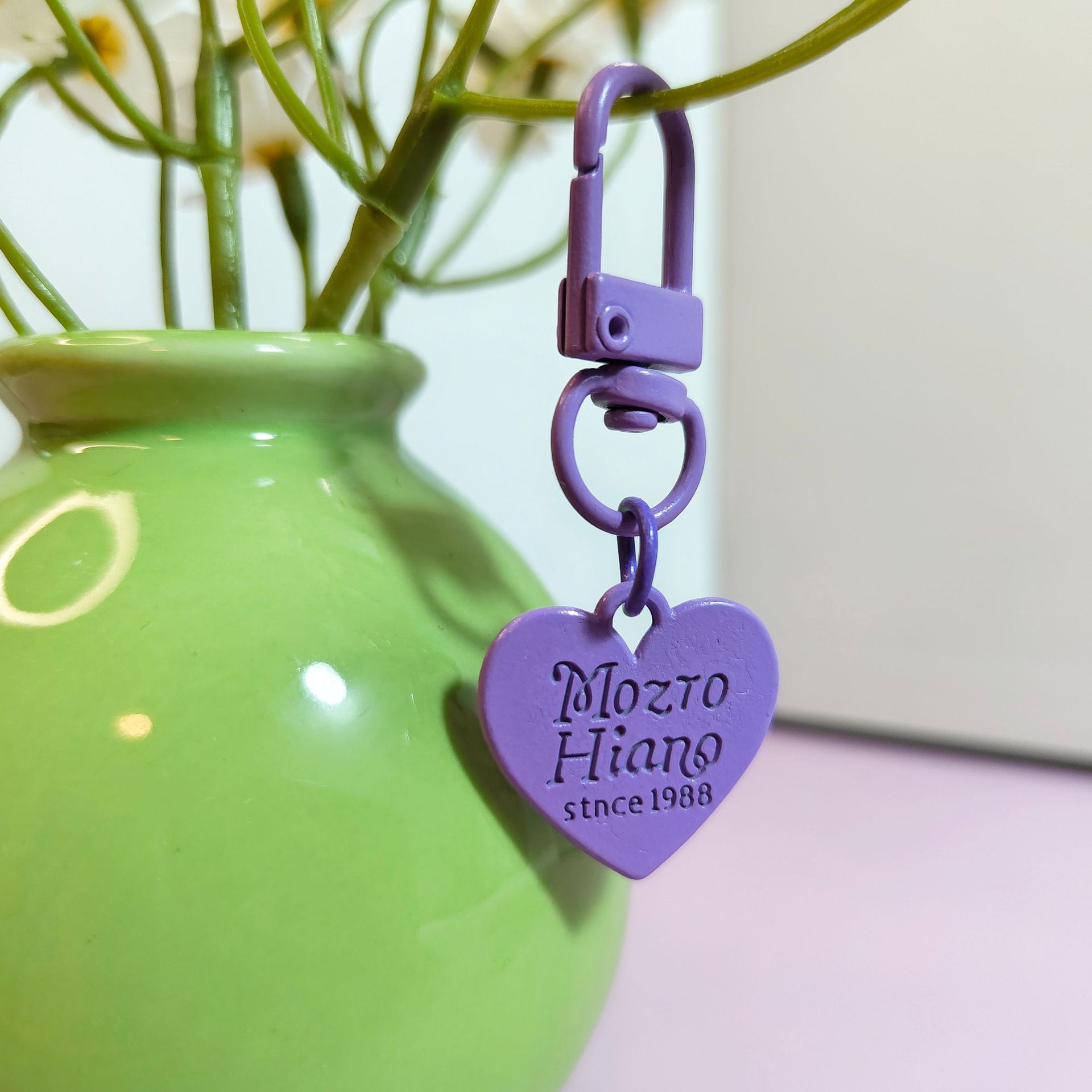 Purple love door buckle