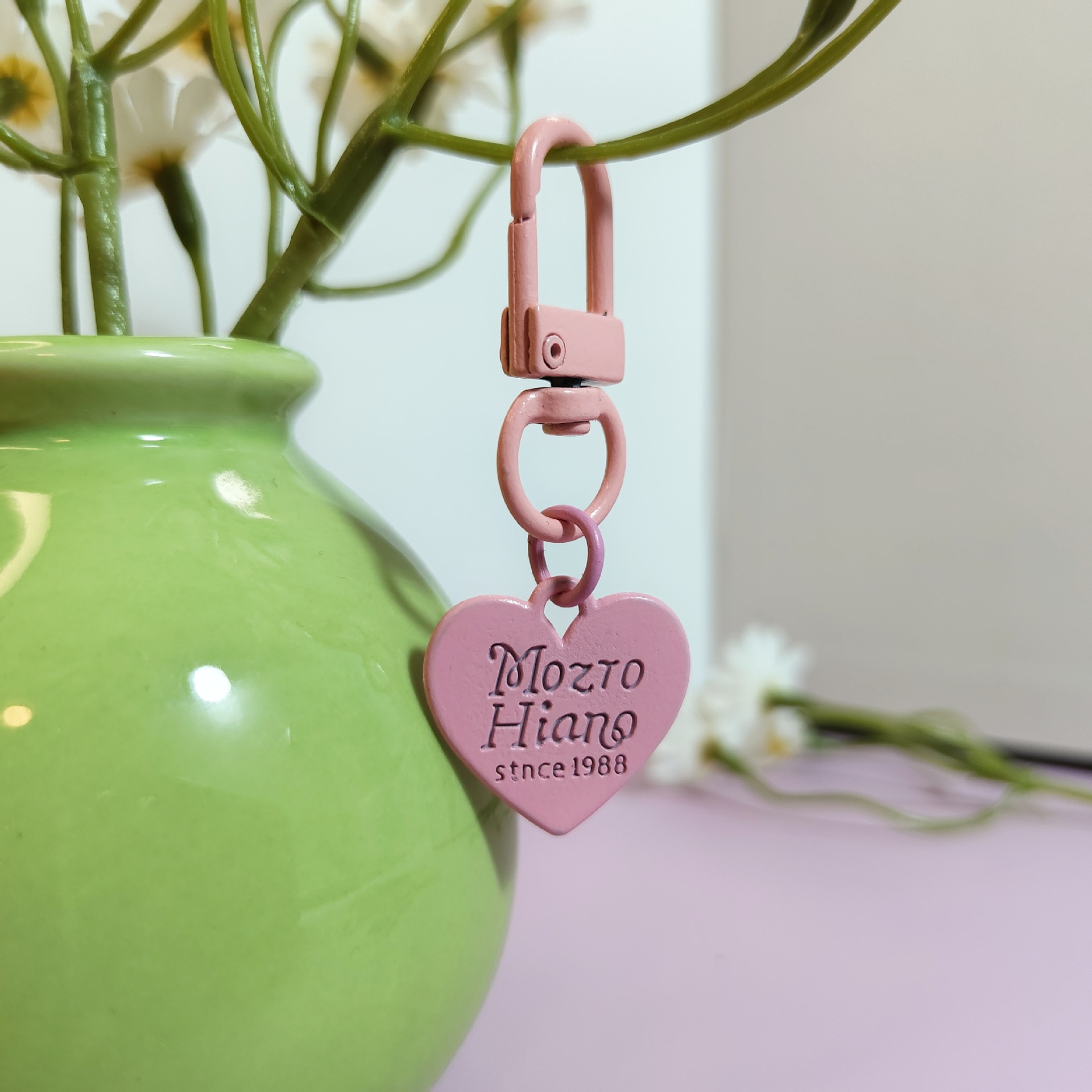 Pink love door buckle