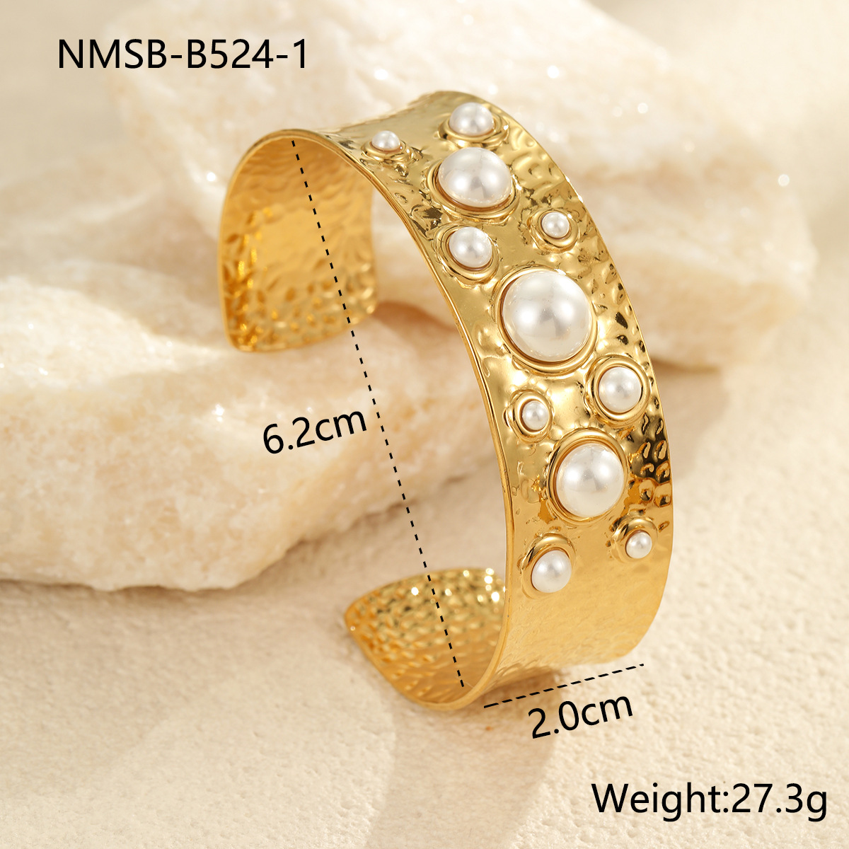 Nmsb-b524-1 pearl bracelet