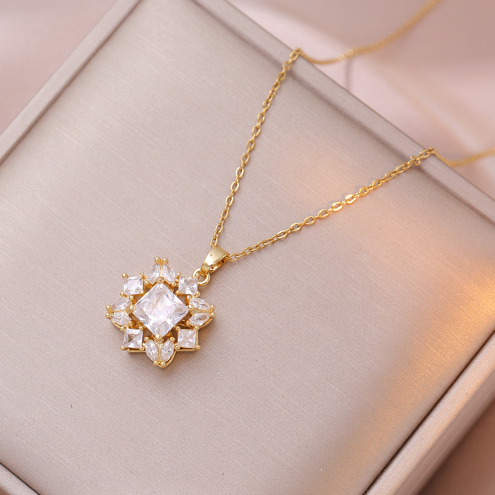 Golden necklace