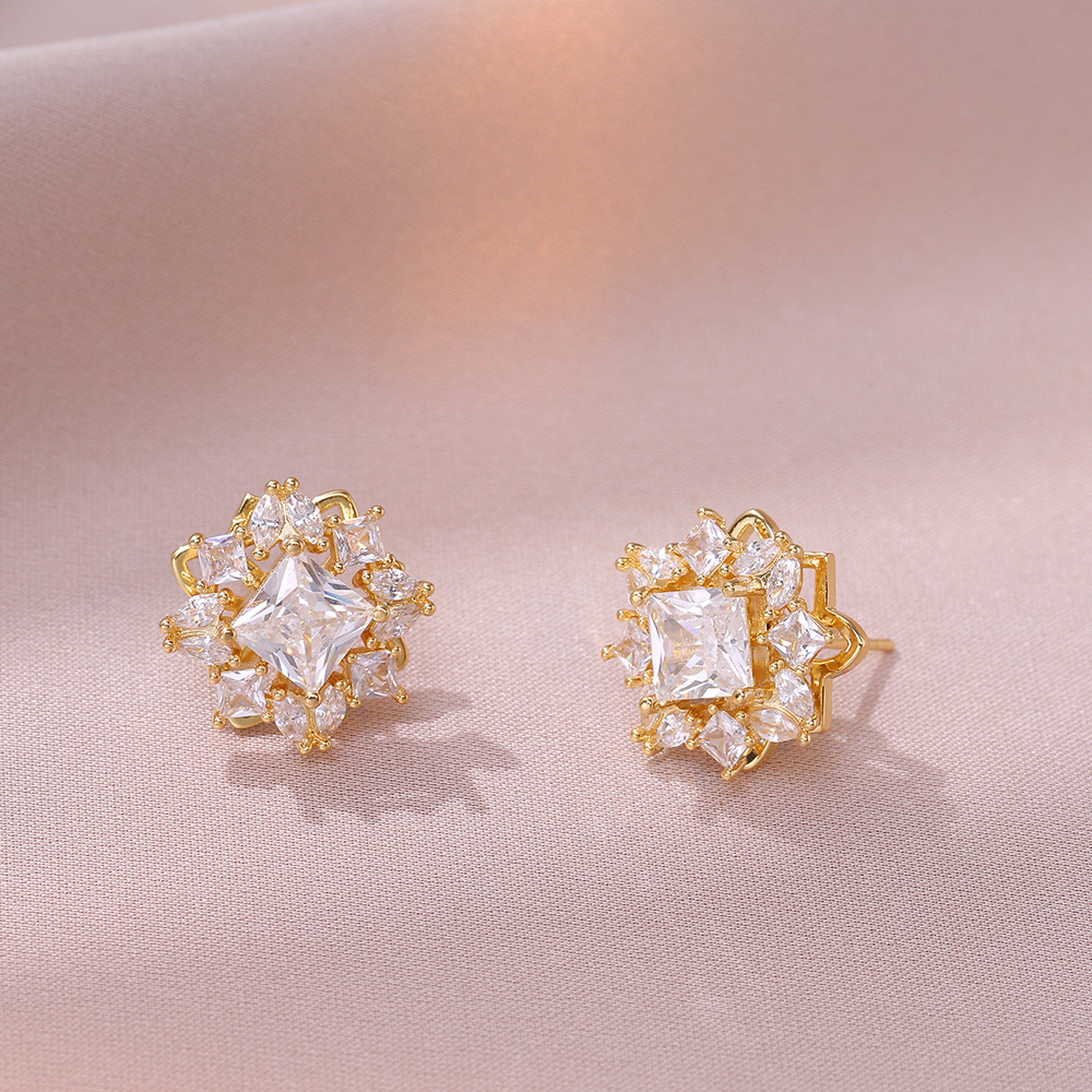 Golden earrings
