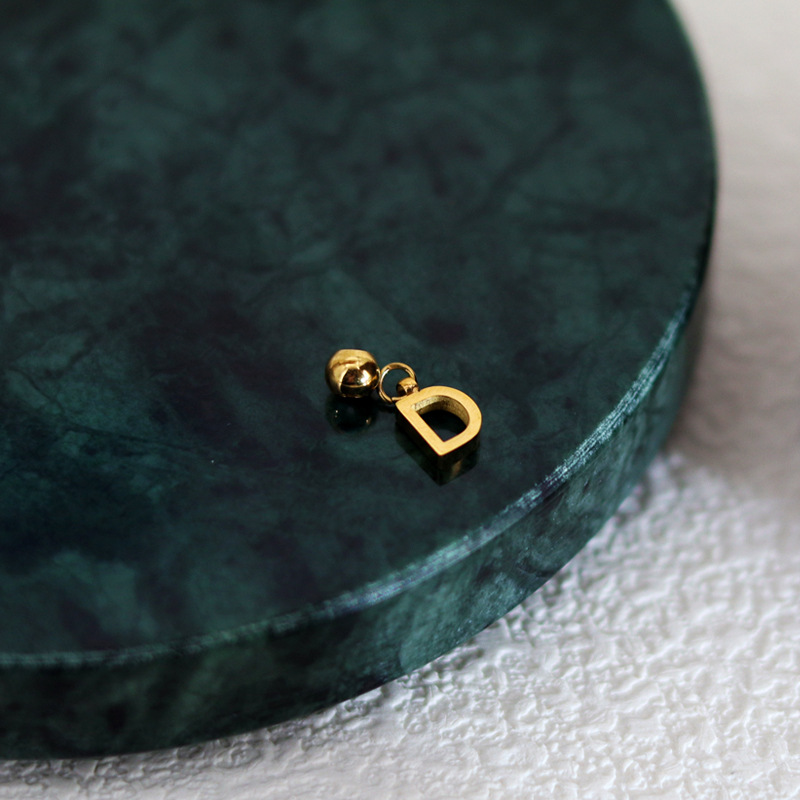 Letter Pendant (D)