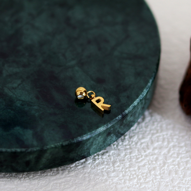 Letter Pendant (R)