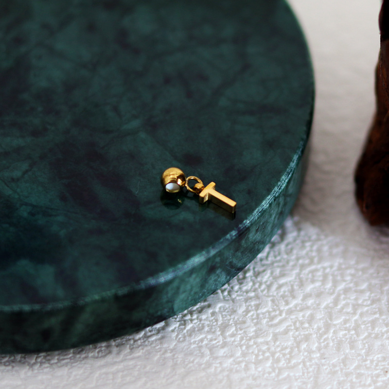 Letter Pendant (T)