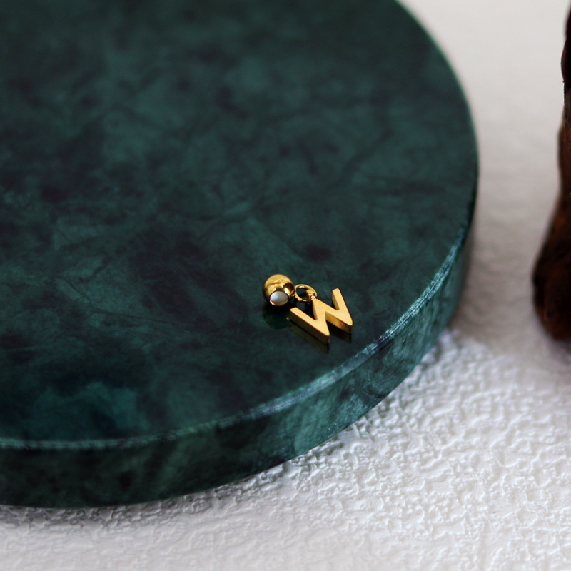 Letter Pendant (W)