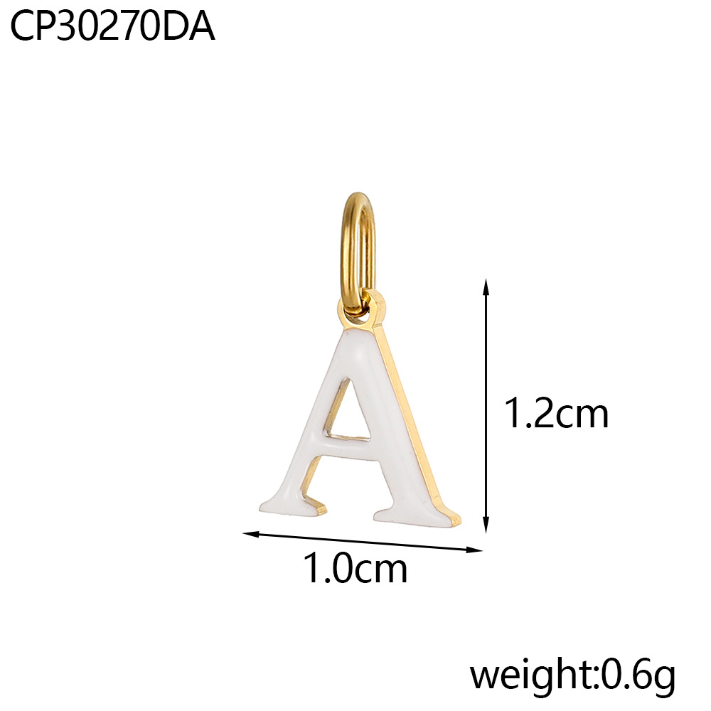 Oil drop letter-a
