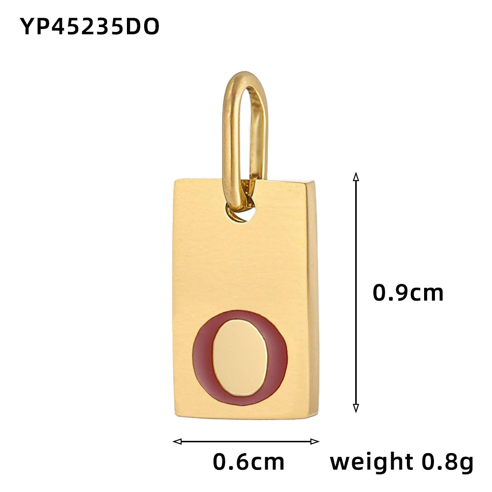 Oil drop letter-o